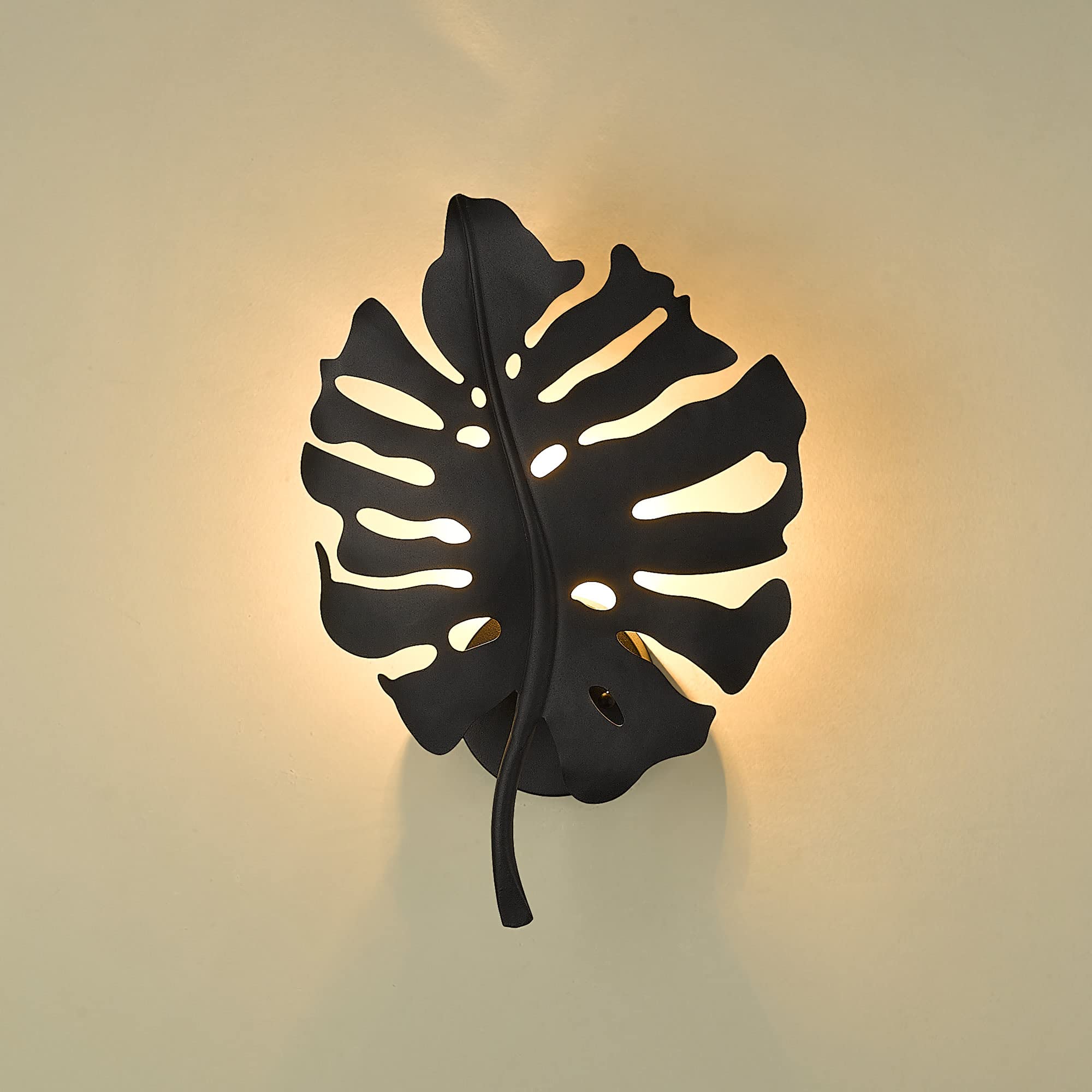 Golden Lighting Aruba 1 Light Metal Wall Sconce in White Gold - Modern Wall Light Fixture for Bedroom, Living Room & Hallway Lighting Decor