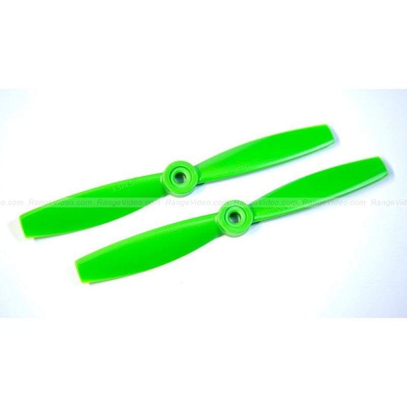HQProp 5.5x4.5 CW Propeller - 2 Pack Green - High Performance Drone Propellers for FPV Racing and Aerial Photography