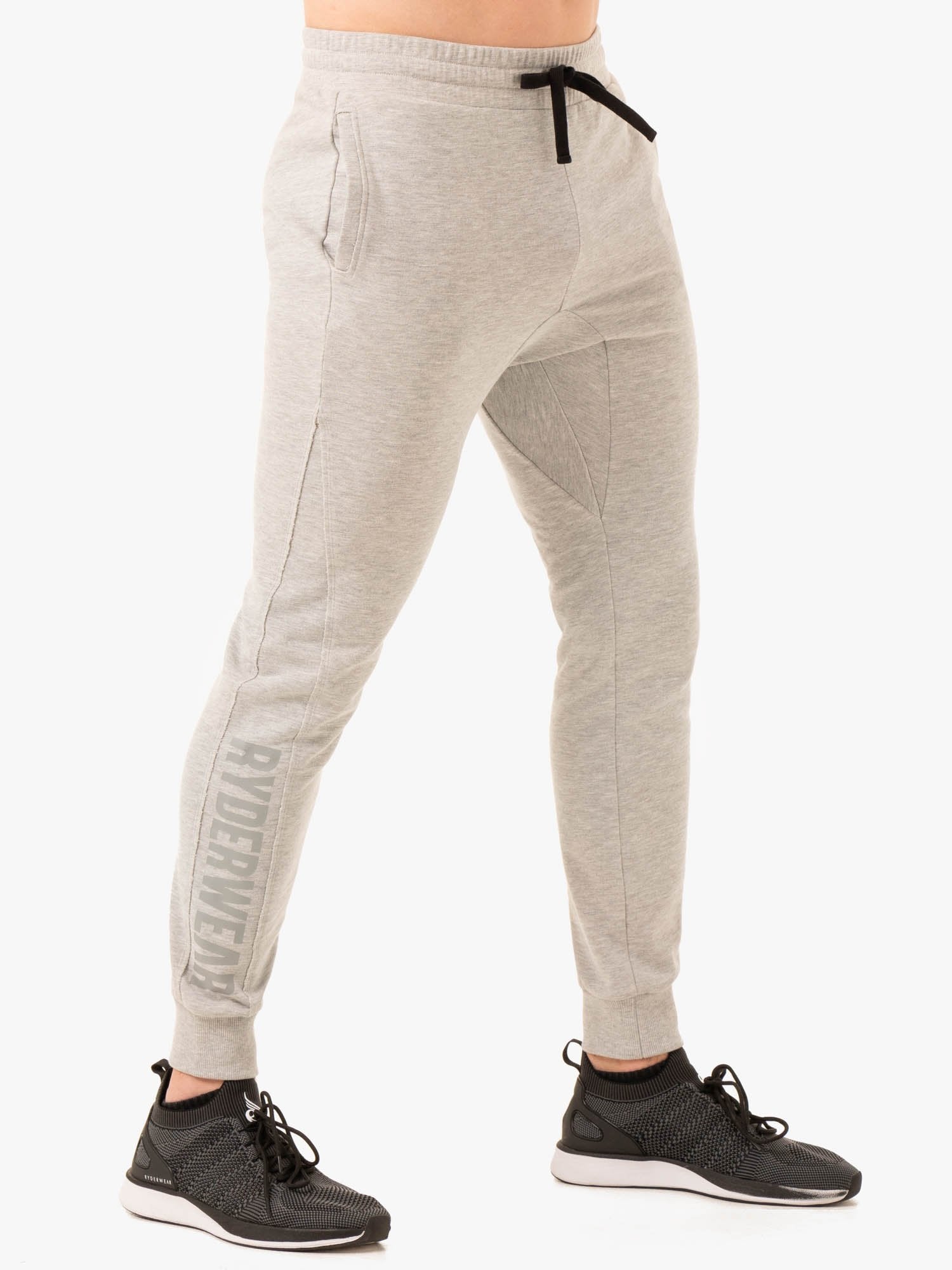 Force Track Pant - Grey Marl Activewear for Men & Women | Comfortable Workout Pants for Running, Yoga & Gym Training