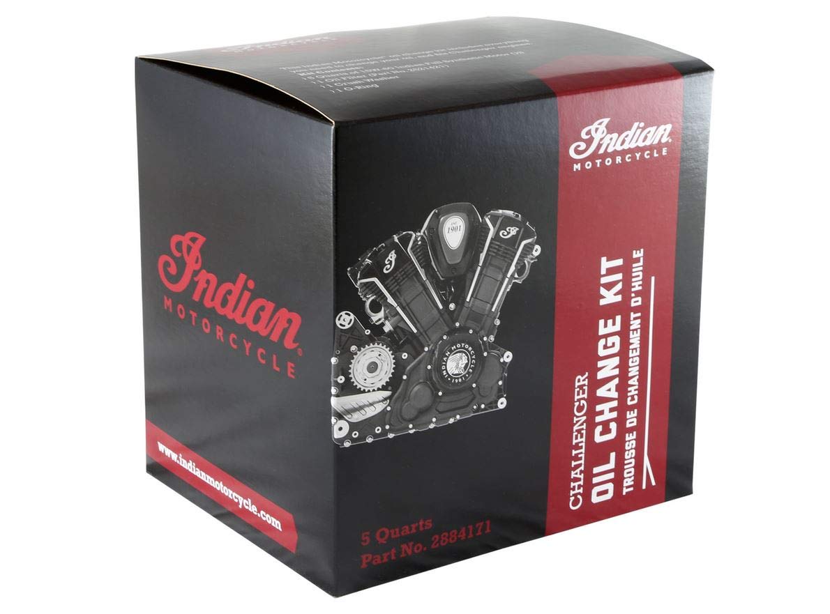 2020 Indian Motorcycles Challenger Oil Change Kit 2884171 - Genuine OEM Parts for Smooth Engine Performance | Perfect for DIY Maintenance & Motorcycle Care