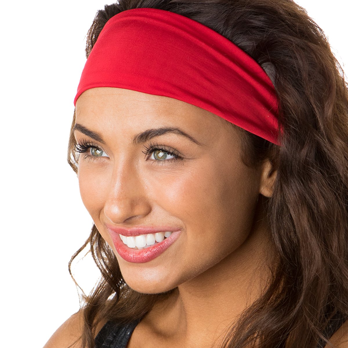 Hipsy Adjustable Stretchy Xflex Wide Headbands for Women, Girls & Teens - Soft Comfortable Hair Accessories for Workouts, Yoga, Running & Everyday Style