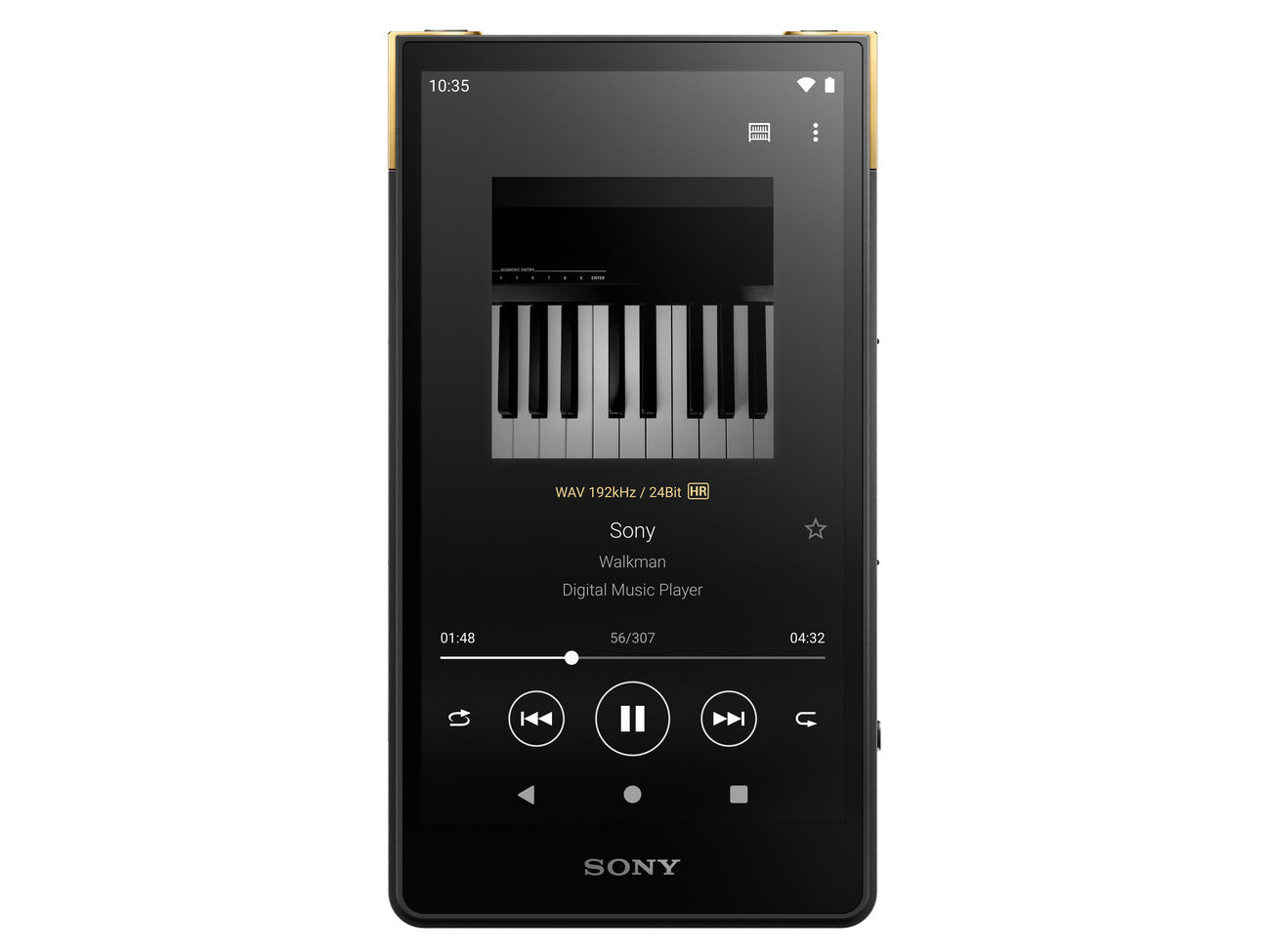 Sony NW-ZX707 High-Resolution Walkman Portable Music Player - Perfect for Audiophiles, Commuting & Travel