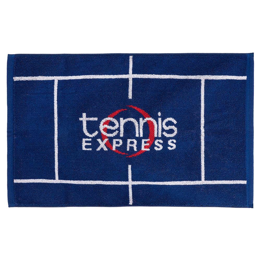 Premium Cotton Sports Towel with Custom Logo - Quick Dry & Absorbent Blue Gym Towel for Workout, Yoga, Swimming & Outdoor Activities