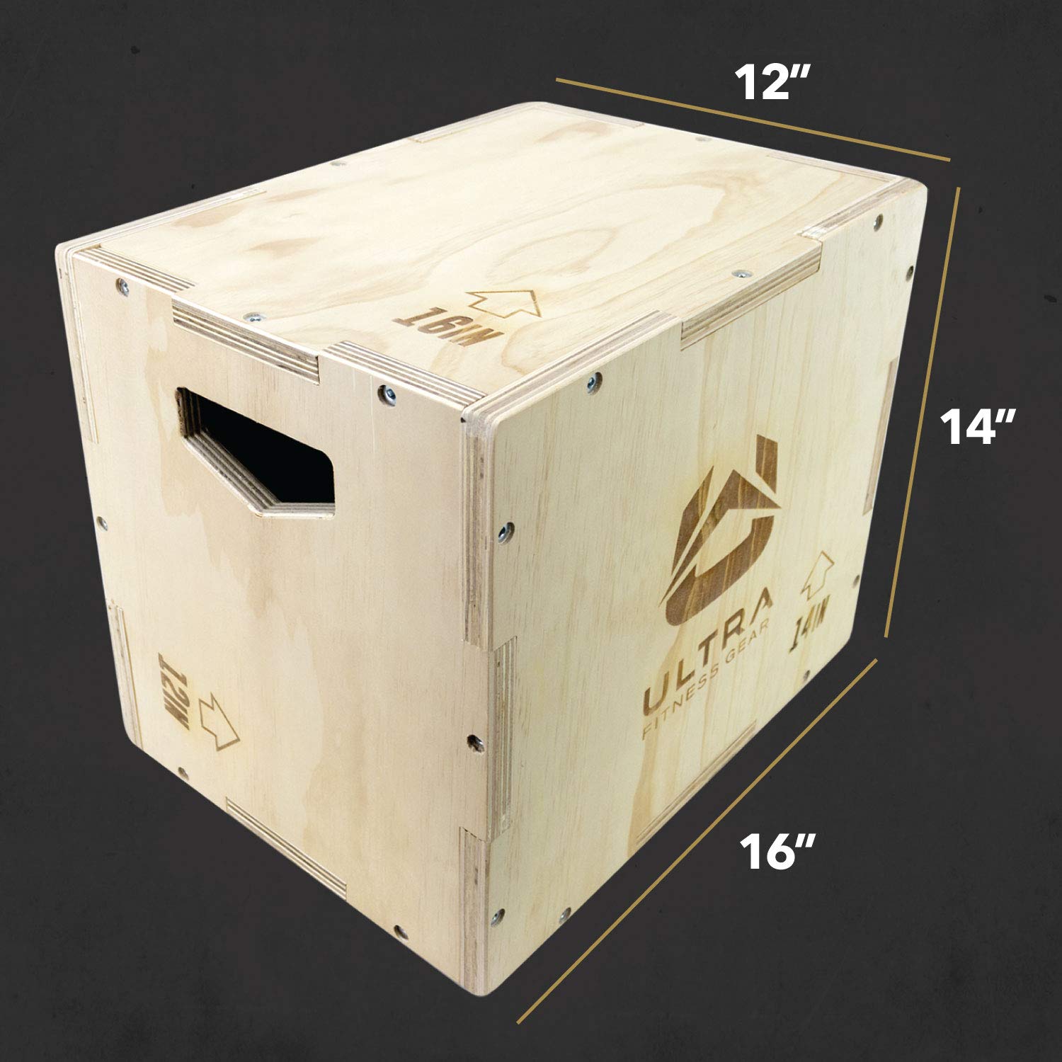 Premium Wooden Plyo Box for Jump Training - 31