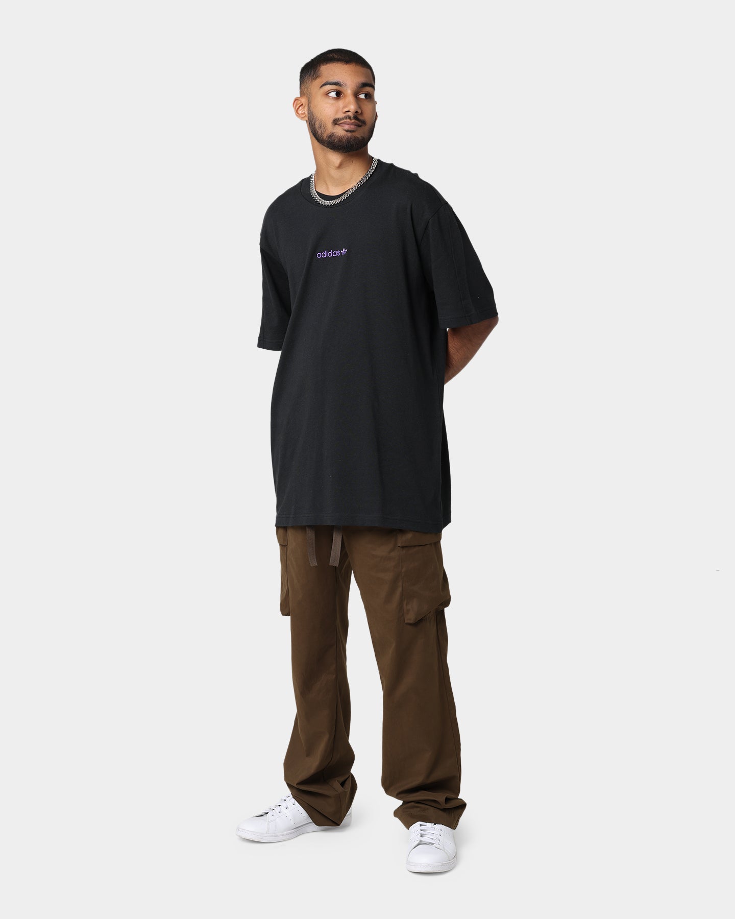 Adidas Edge Seam T-Shirt for Men - Black Performance Athletic Shirt for Running, Gym & Casual Wear