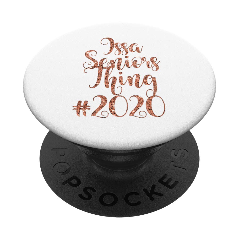 2020 Graduation Rose PopSockets Grip & Stand for Phones & Tablets - Perfect Gift for Seniors & Class of 2020 - Ideal for Commencement, Parties & Everyday Use