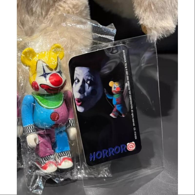 Bearbrick Series 5 HORROR CLOWN 100% Collectible Figure - Limited Edition Japanese Vinyl Art Toy for Display & Gift - Perfect for Anime Fans, Toy Collectors & Home Decor