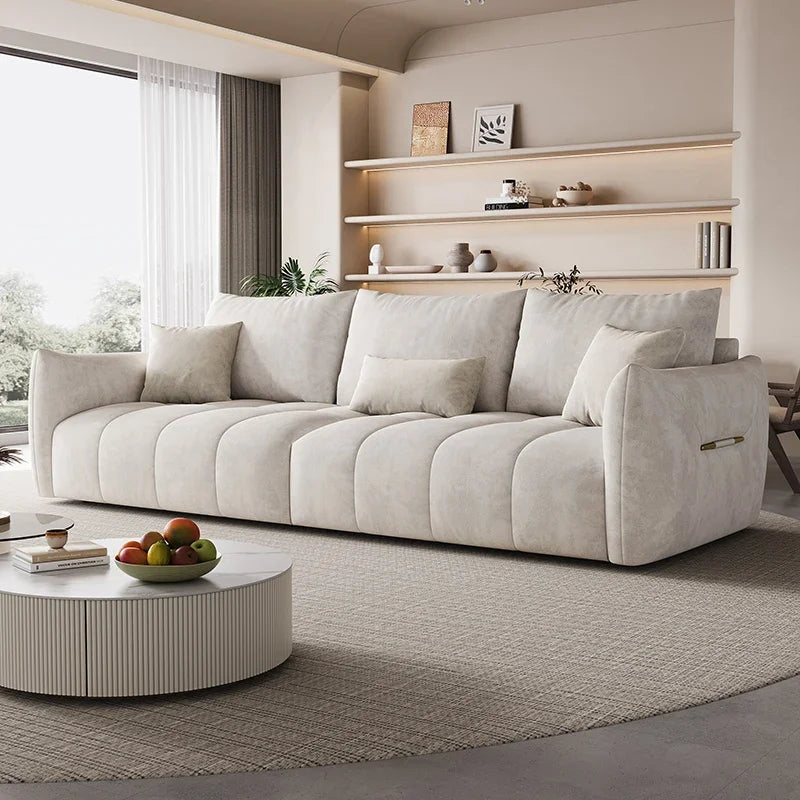 Luxury Designer Sectional Sofa Set - Modern Living Room Furniture for Home & Office - Perfect for Relaxing, Entertaining & Stylish Decor