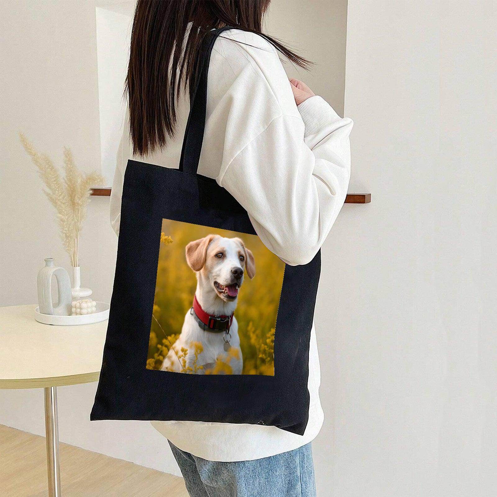 Custom Printed Canvas Tote Bag - Personalized Design 807811694171 - Perfect for Shopping, Beach, and Everyday Use