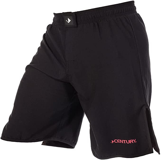 Century MMA Fight Shorts with Drawstring Closure - Flexible Split Outseams for Mixed Martial Arts & Boxing Training | Perfect for MMA Sparring, BJJ, and Gym Workouts