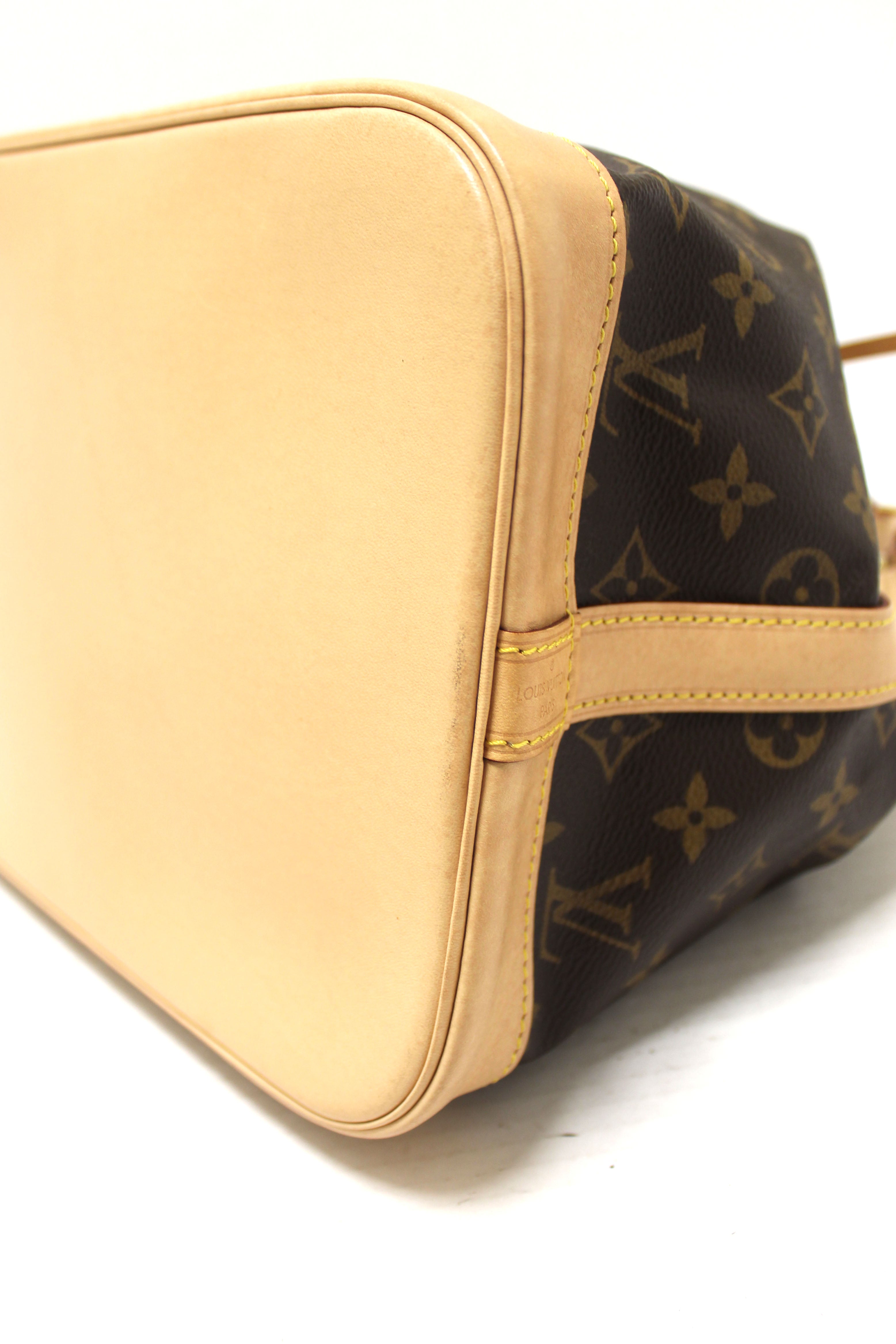 Authentic Louis Vuitton Classic Monogram Petit Noé Bucket Bag - Luxury Handbag for Women, Perfect for Everyday Use, Travel & Special Occasions