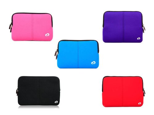 Kroo 10-Inch Slim Neoprene Laptop Sleeve with Internal Pocket - Protective Case for MacBook, Notebook & Tablet - Perfect for Travel, Office & School Use