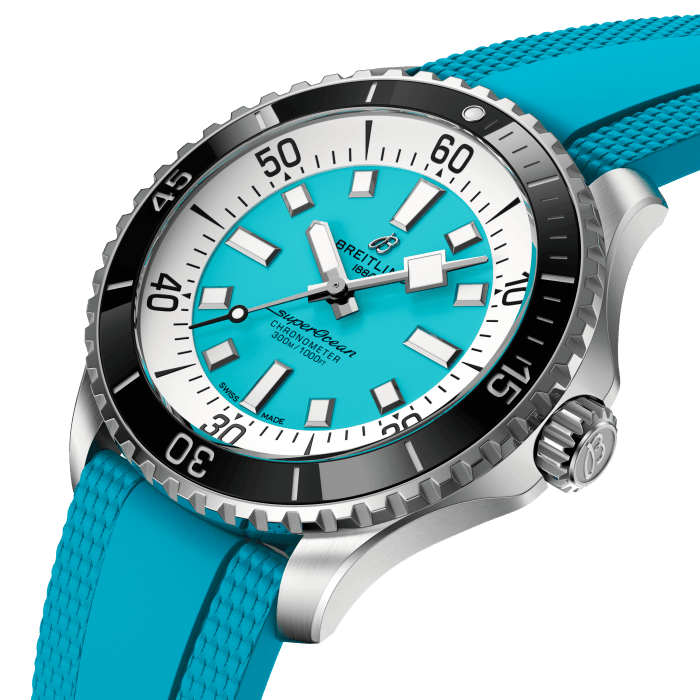 Breitling Superocean Super Diver 44mm Stainless Steel Men's Watch - Luxury Dive Watch for Professional Divers & Water Sports Enthusiasts