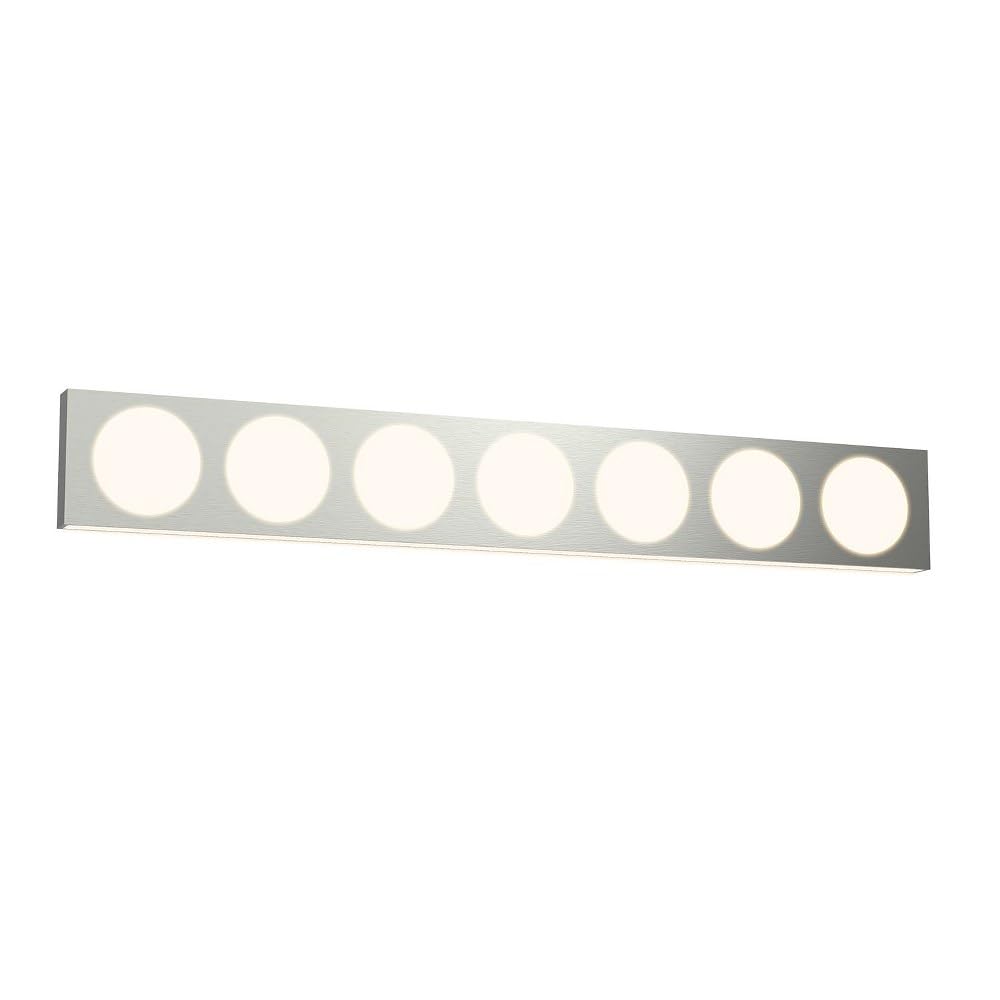 Kuzco Lighting VL60536-CH Laurel Vanity LED Light Fixture in Chrome Finish - Perfect for Bathroom Vanity, Dressing Room & Makeup Area Lighting