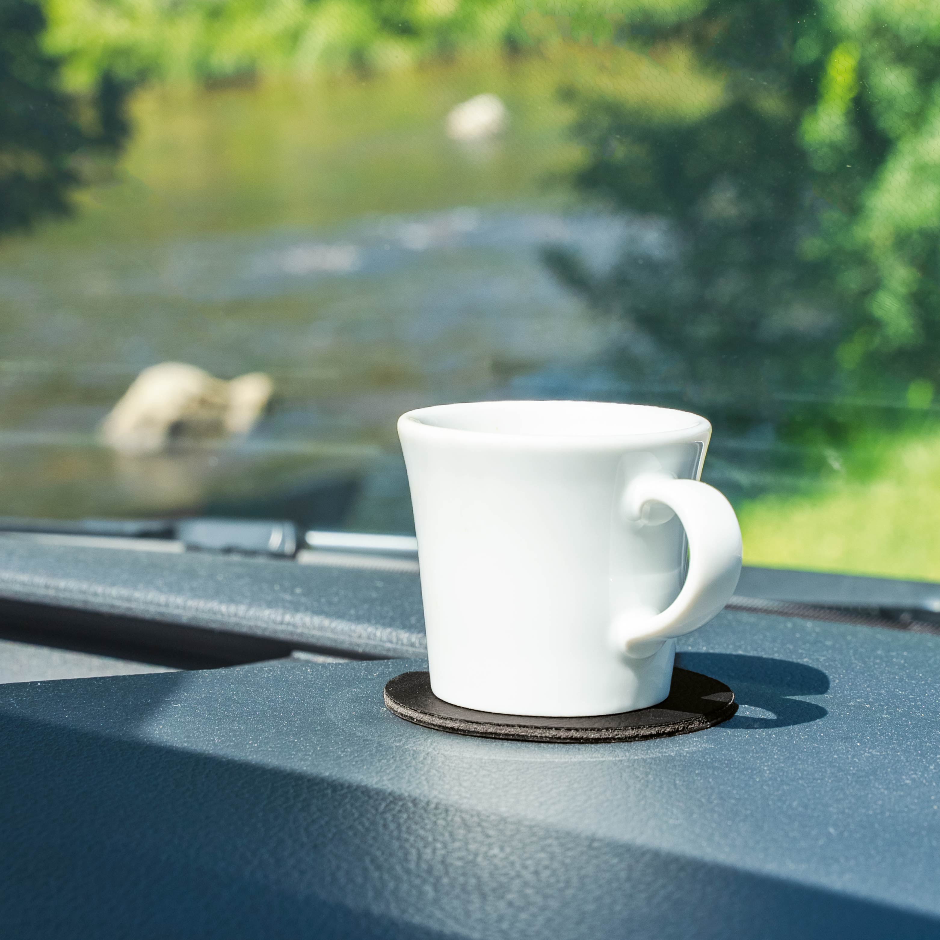 Premium Magnetic Porcelain Espresso Cups - Strong Hold for Coffee Lovers | Perfect for Home, Office & Cafe Use