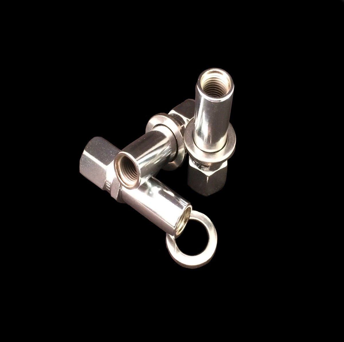 12mm x 1.5 Open Ended Lug Nut with Washer - 1.365