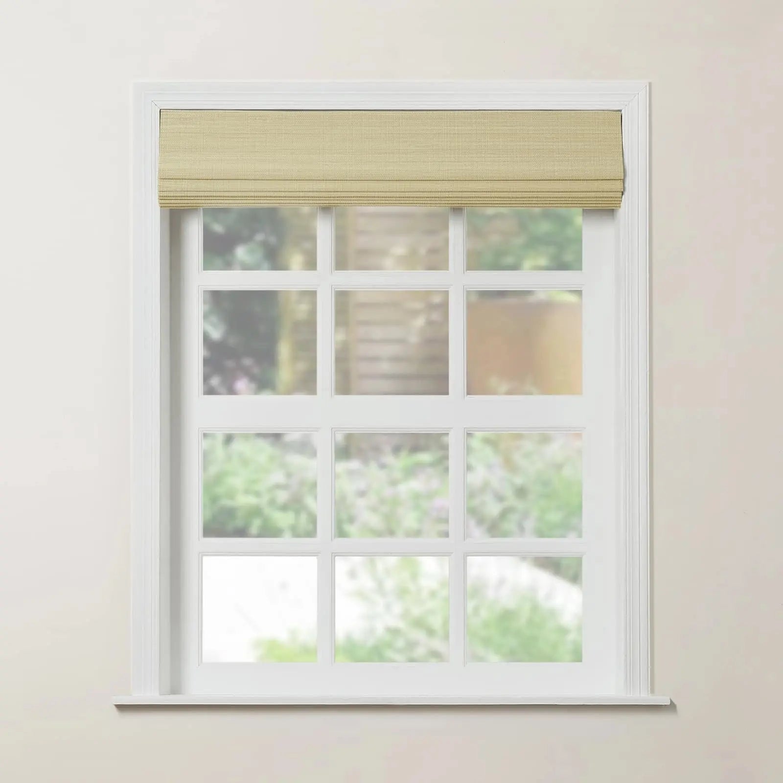 Rae Natural Bamboo Woven Shades Series S - Eco-Friendly Window Blinds for Home & Office - Perfect for Living Room, Bedroom, and Patio Privacy
