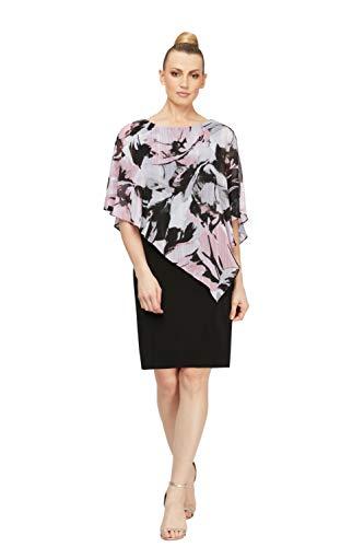 Black Floral Blush
