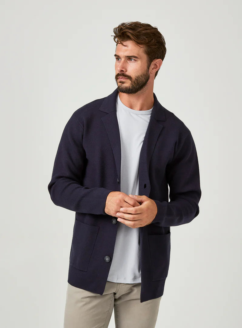 Generation Brighton Cardigan for Women - Soft & Cozy Navy Blue Knit Sweater - Perfect for Fall, Winter & Casual Outfits