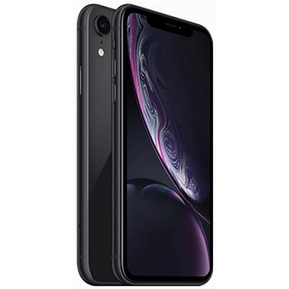 Apple iPhone XR 128GB Unlocked Smartphone - US Version (Renewed/Refurbished) Black - Compatible with GSM Carriers | Perfect for Travel, Business & Daily Use