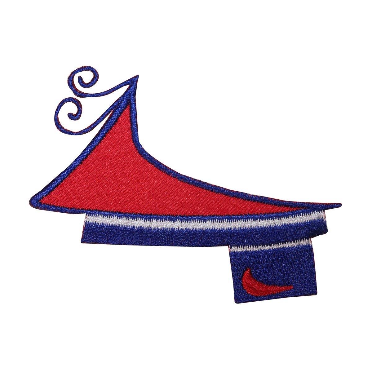 Sailboat Embroidered Patch - Iron On Nautical Emblem for Jackets & Bags