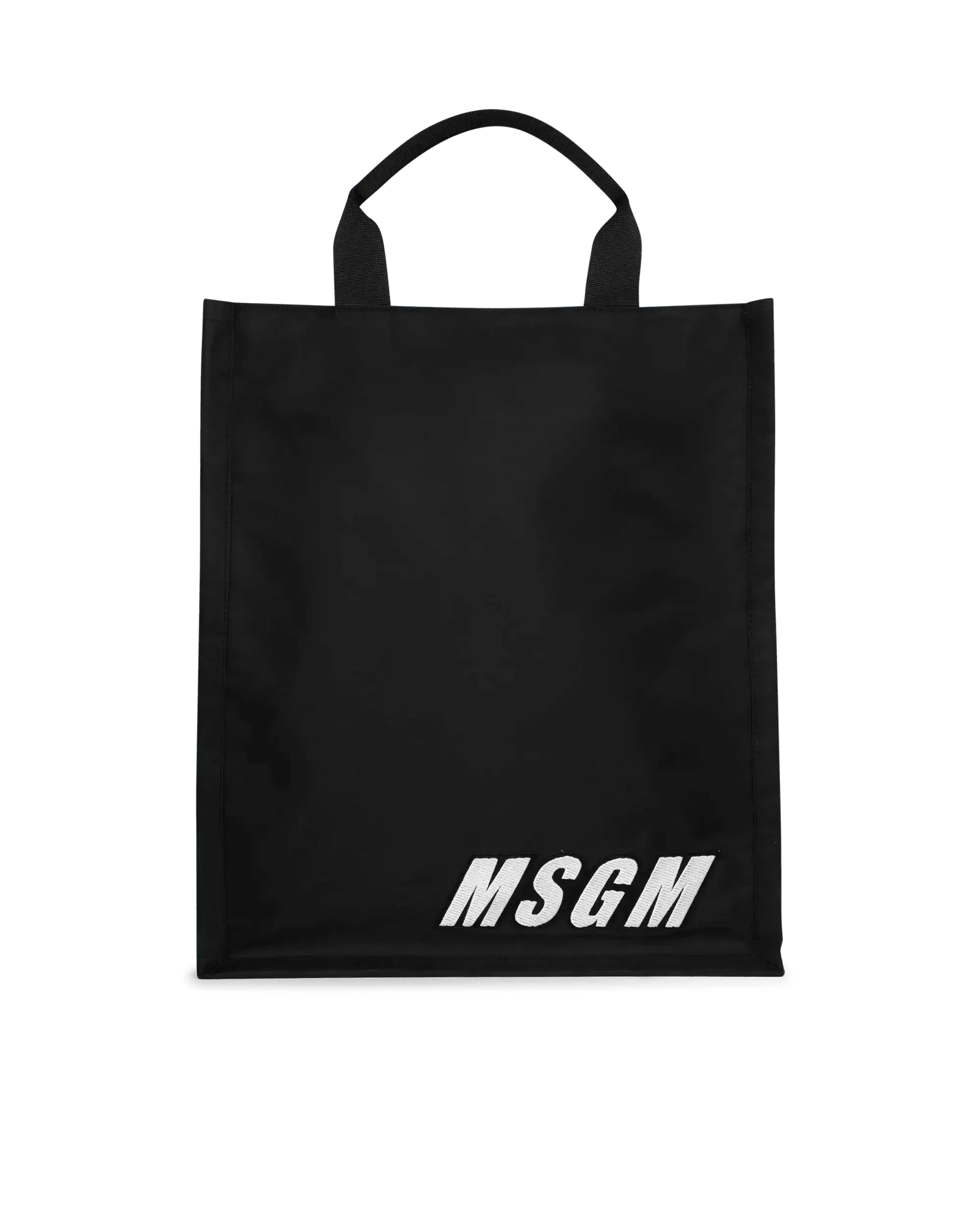 Stylish Large Embroidered Logo Tote Bag for Women - Fashionable Canvas Shoulder Bag - Perfect for Work, Travel & Shopping