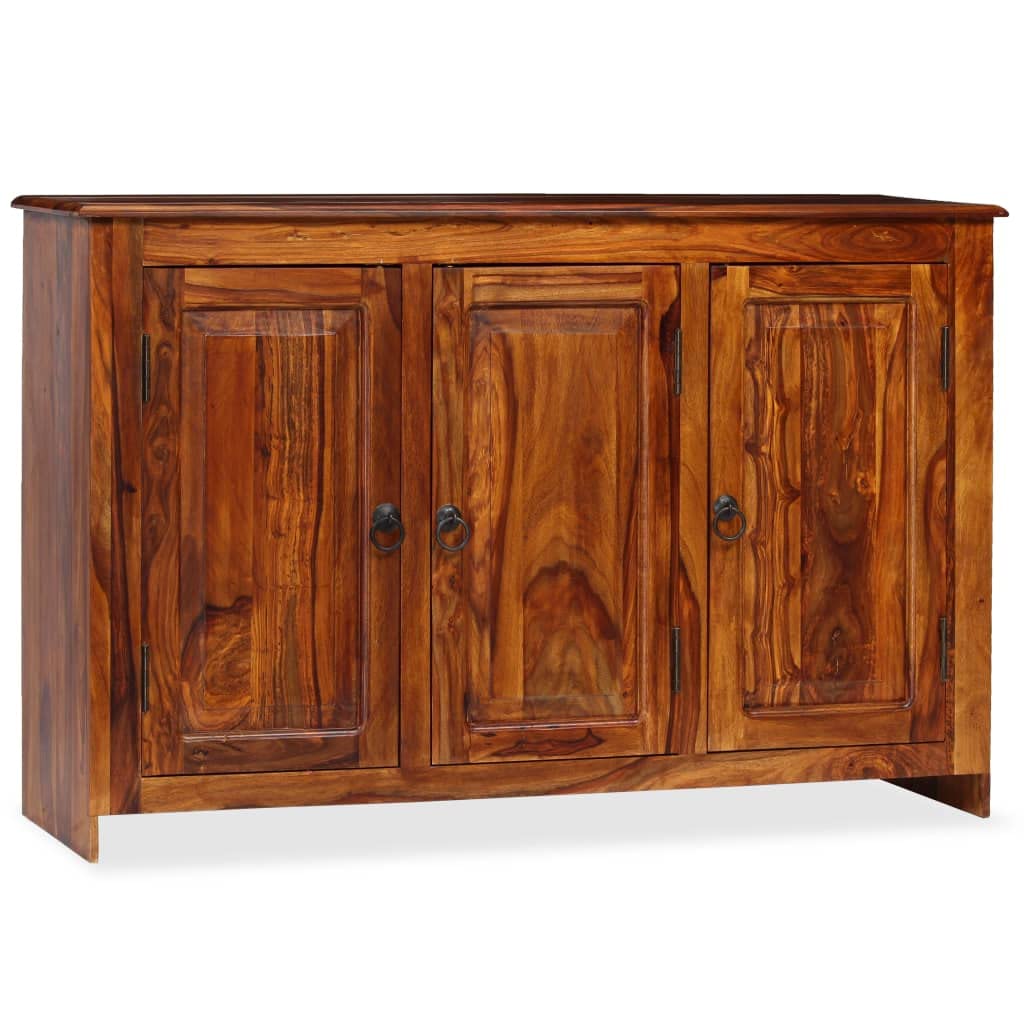 Solid Sheesham Wood Storage Cabinet - 45.3