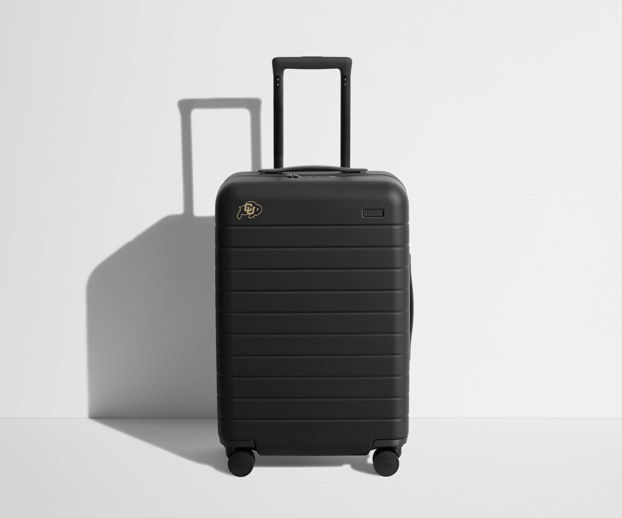 The Collegiate Bigger Carry On Luggage - Spacious & Durable Travel Suitcase for College Students & Weekend Getaways