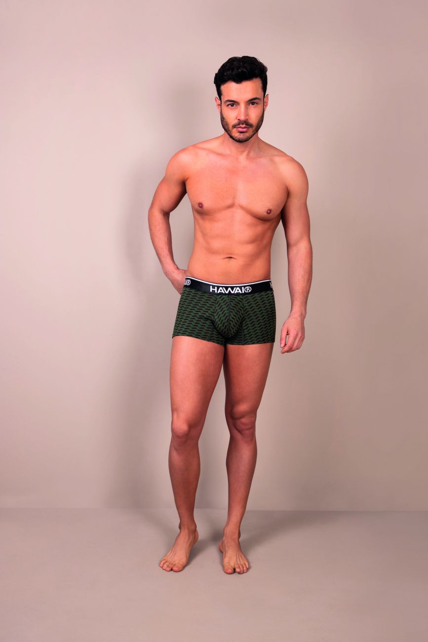 Hawaiian Printed Swim Trunks for Men - Quick Dry Beach Shorts with Pockets | Perfect for Swimming, Surfing, and Summer Vacations