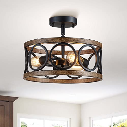 Black Ceiling 3-Light