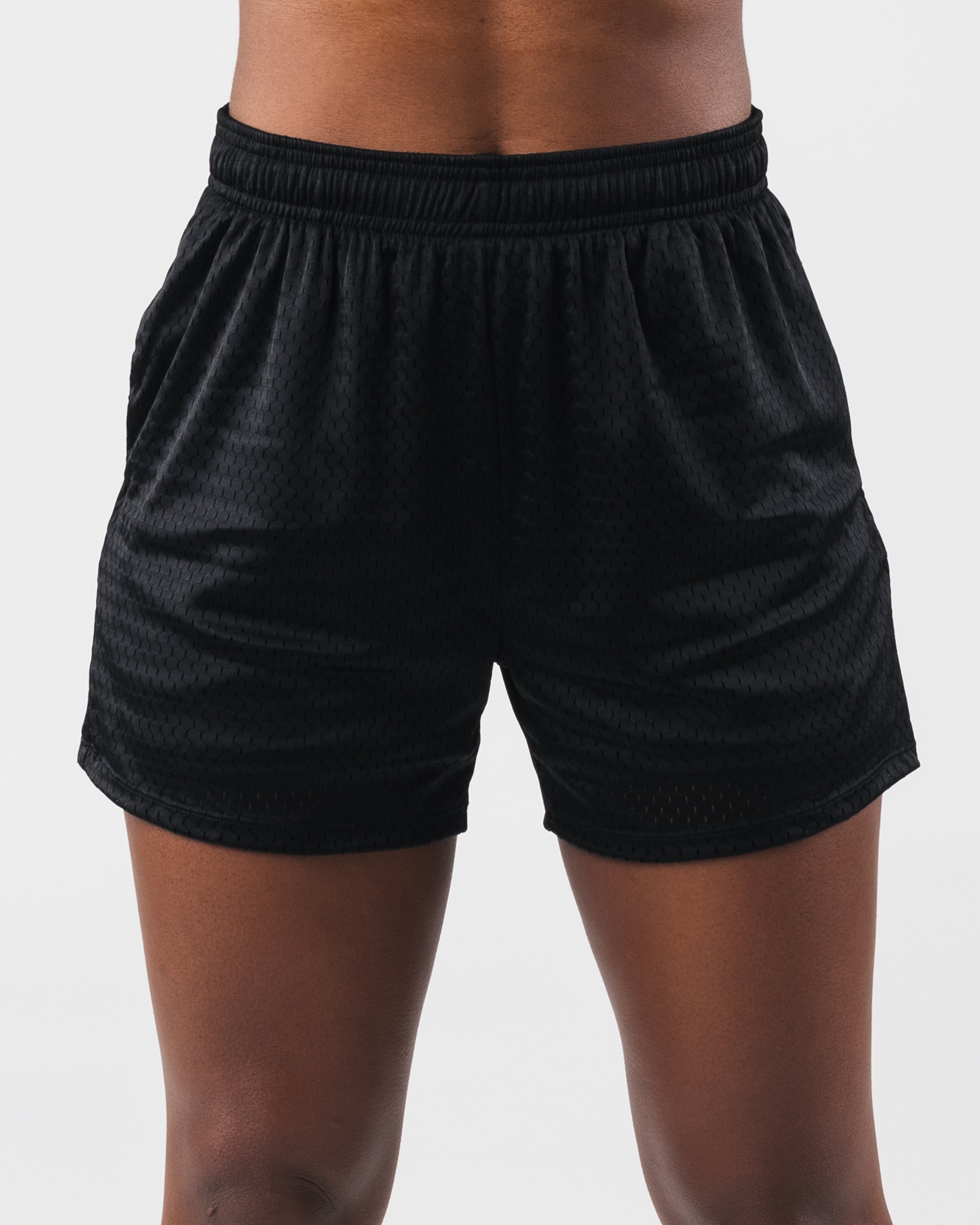 Essential Mesh Shorts for Men - Breathable & Lightweight Black Athletic Shorts for Running, Gym & Casual Wear