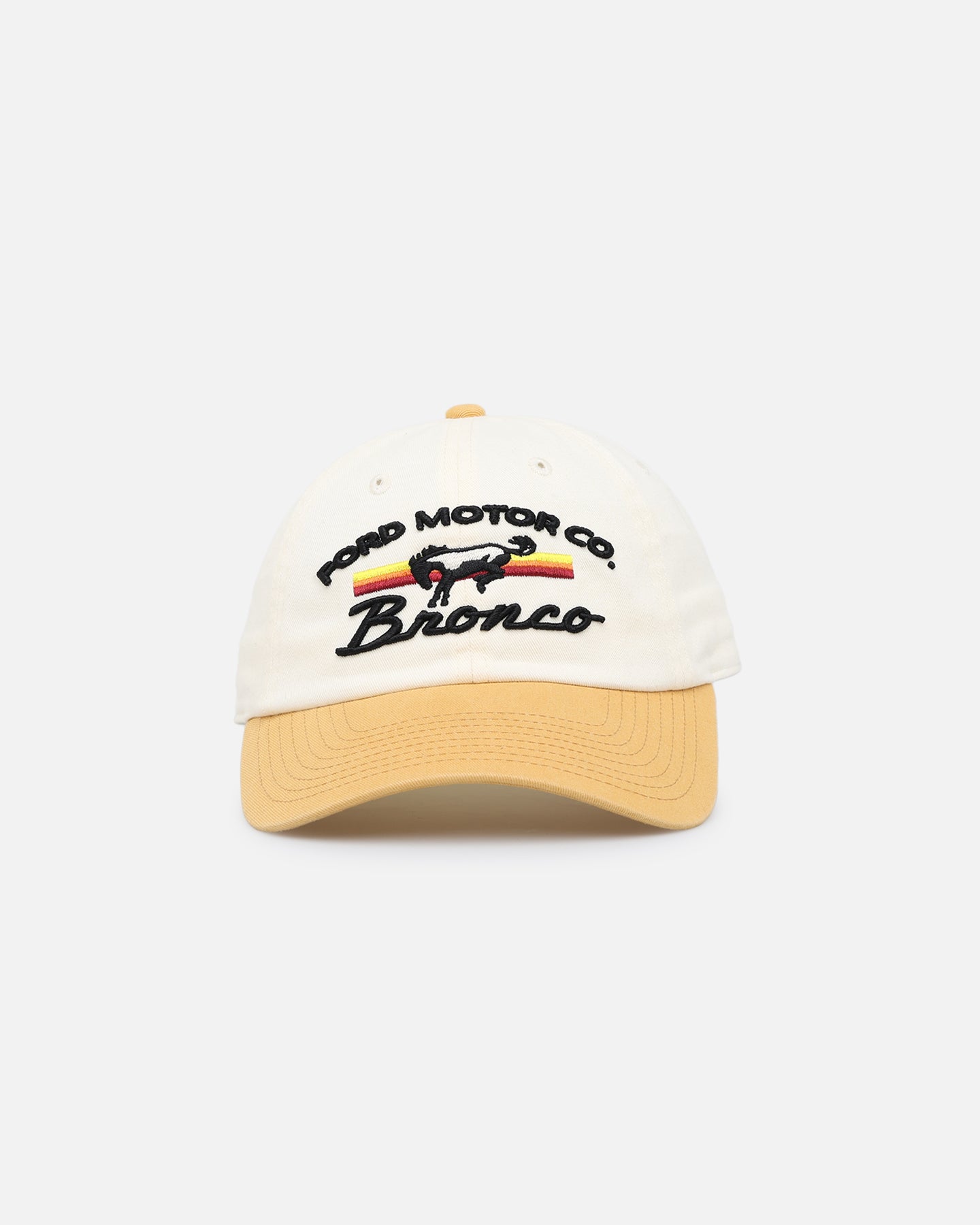 American Needle Ballpark Strapback Ivory/Amber Adjustable Baseball Cap - Perfect for Sports Games, Outdoor Activities & Casual Wear