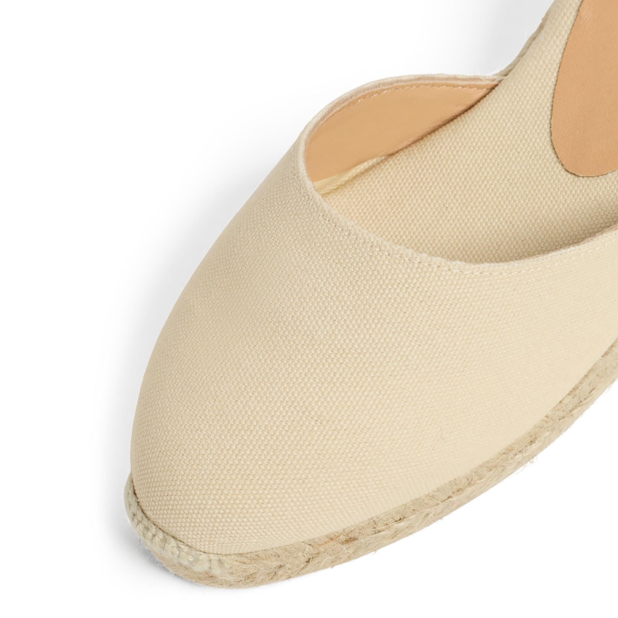 Castañer Women's Espadrilles - Comfortable Summer Wedge Sandals for Beach, Vacation & Casual Outfits | Breathable Canvas & Jute Sole