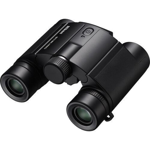 Nikon 10x25 S Stabilized Binoculars - 10x Magnification, 25mm Objective Lens, Image Stabilization - Perfect for Bird Watching, Travel & Outdoor Adventures