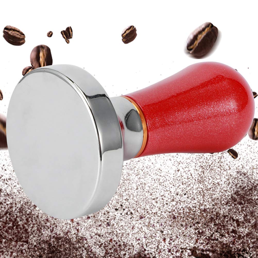 Premium Food-Grade Powder Hammer & Coffee Tamper - Durable Aluminum Alloy for Home & Professional Baristas (Red) | Perfect for Espresso Tamping, Coffee Brewing & Kitchen Use