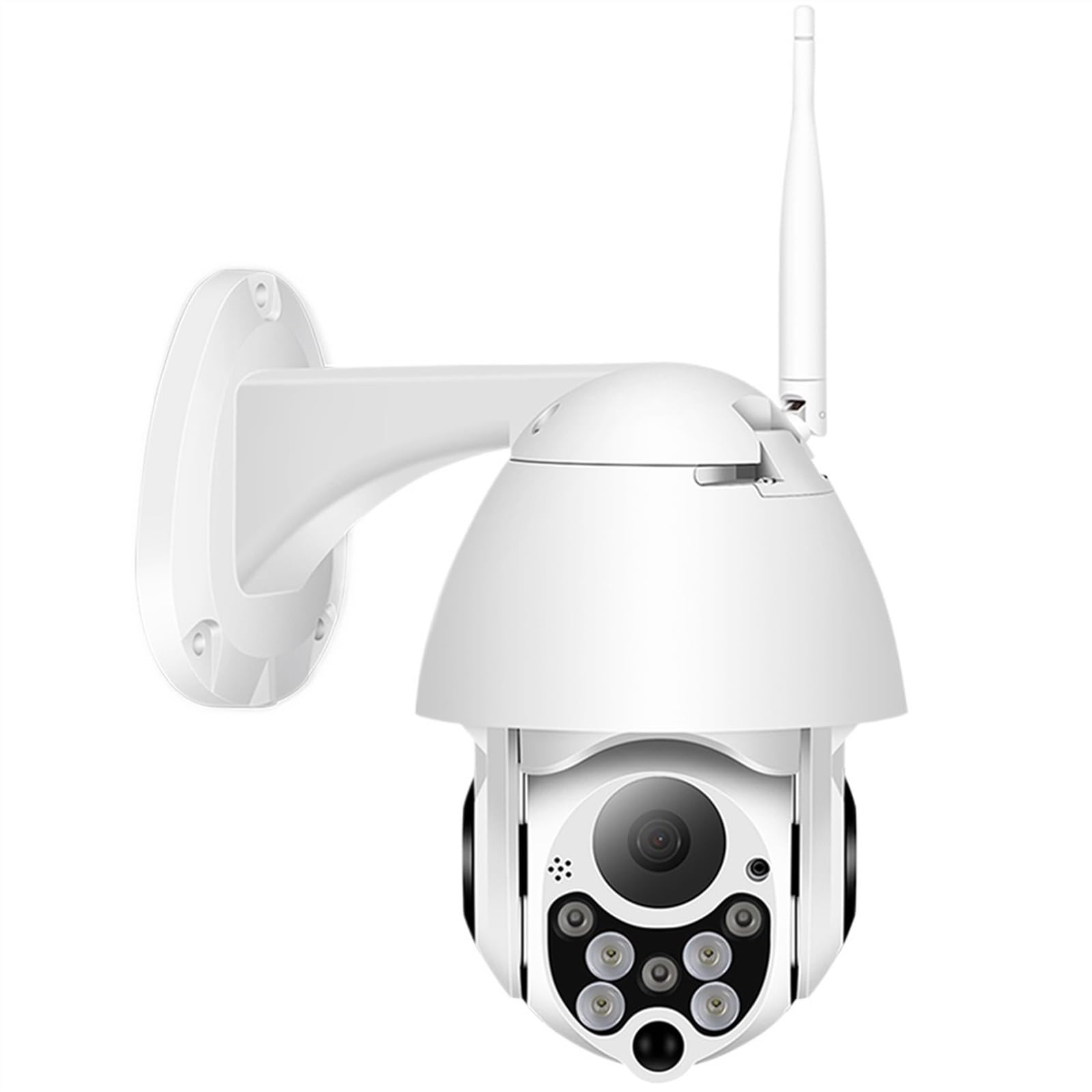 4MP Outdoor Security Camera with Auto Tracking - 1080P HD Wireless IP Camera, Night Vision & Motion Detection for Home Surveillance - Perfect for Backyard, Garage & Business Security Monitoring