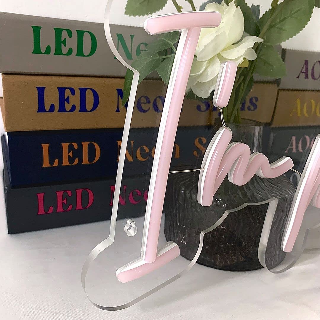 Feed Me Tacos And Tell Me I'm Pretty Neon Sign - Custom LED Wall Art for Bedroom, Living Room & Bathroom Decor - Aesthetic Home Lighting for Weddings, Parties & TikTok Backgrounds