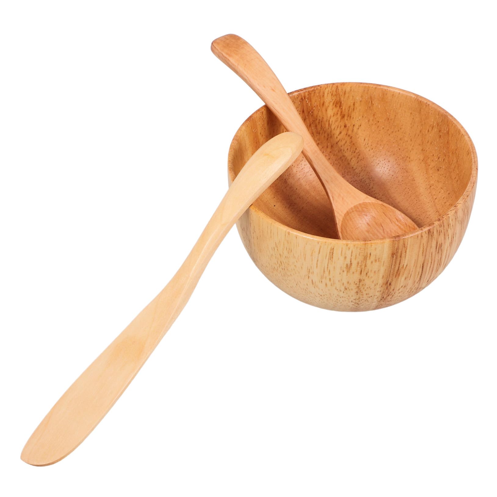Wooden Mask Mixing Bowl - Professional Beauty Salon Mask Applicator Tool for Facials, DIY Skincare & Home Spa Treatments | Perfect for Estheticians & At-Home Beauty Routines