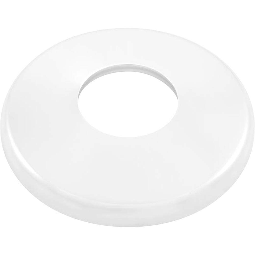 Custom Molded Cycolac Escutcheon - White for Electrical Panels