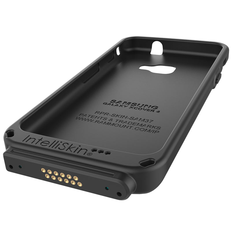 IntelliSkin® Protective Case for Samsung Xcover 4 (RAM GDS SKIN SAM37) - Shockproof & Durable Phone Cover for Outdoor Work, Construction, and Adventure Activities
