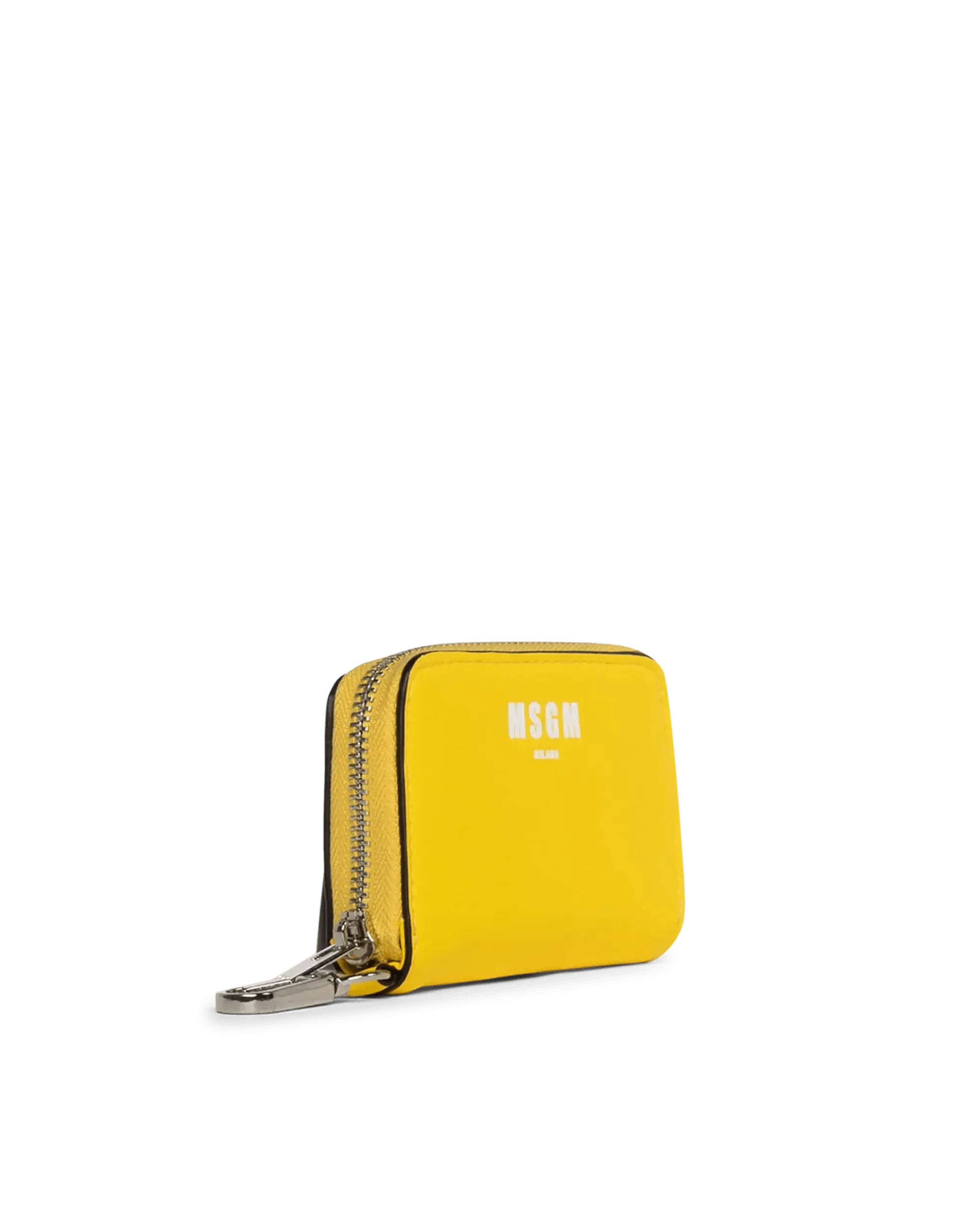 Mini Logo Print Zip Cardholder - Slim RFID Blocking Wallet for Men & Women - Perfect for Travel, Business & Everyday Use