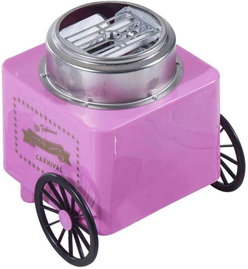 Qiuqiu Electric Cotton Candy Maker Machine - DIY Candy Floss Maker for Home & Kitchen, Sugar Yarn Spinner for Kids & Family - Perfect for Birthday Parties, Carnivals & Home Treats