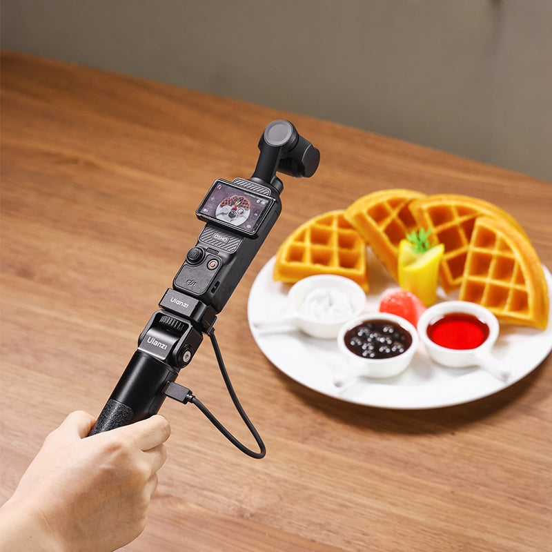 Ulanzi Pocket 3 Mini Tripod Kit - Compact Lightweight Aluminum Travel Tripod with Phone Mount & Bluetooth Remote | Perfect for Vlogging, Photography, and Outdoor Adventures