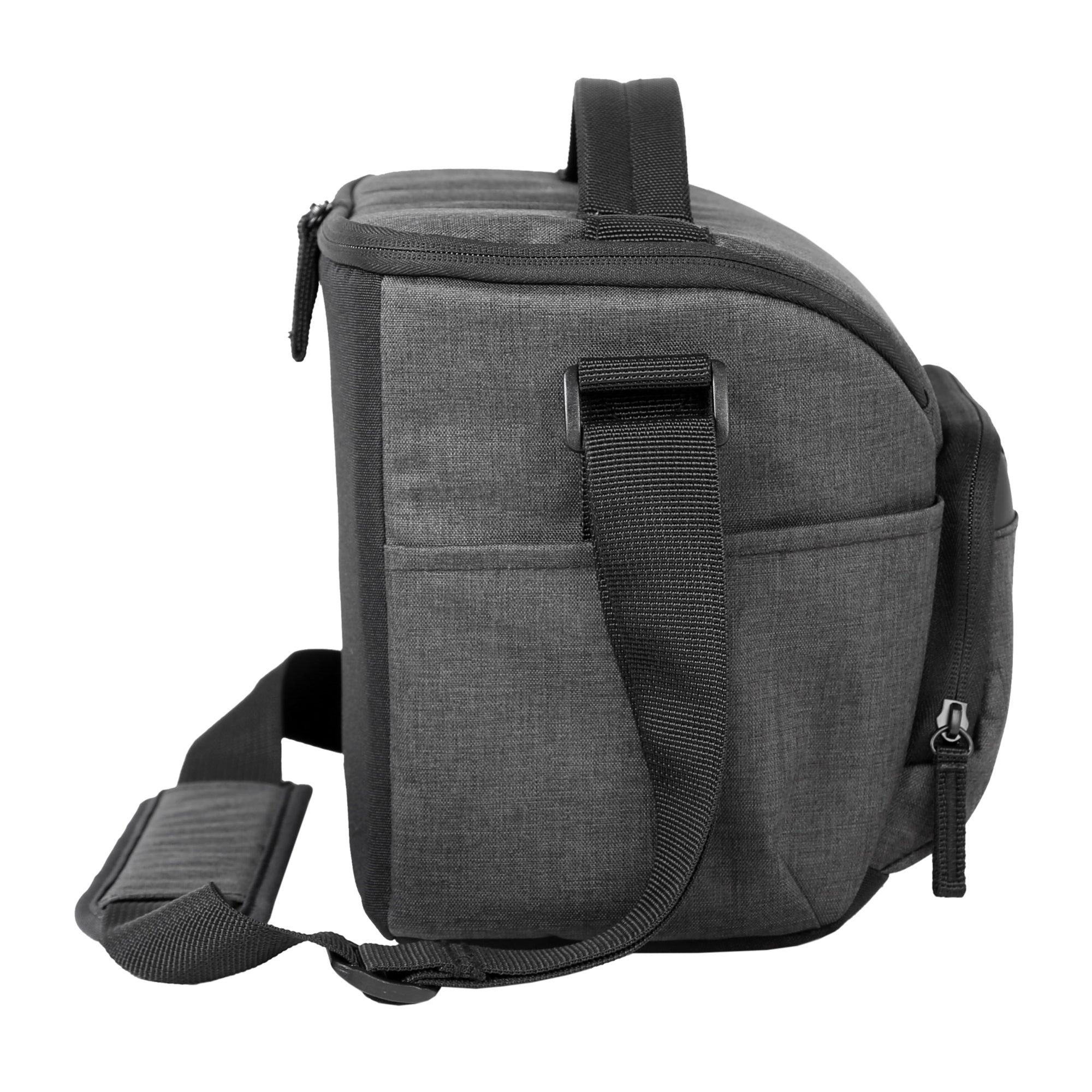Vesta Aspire 25 Gray Camera Shoulder Bag - Waterproof DSLR Camera Case with Adjustable Strap for Travel & Outdoor Photography | Perfect for Photographers & Content Creators