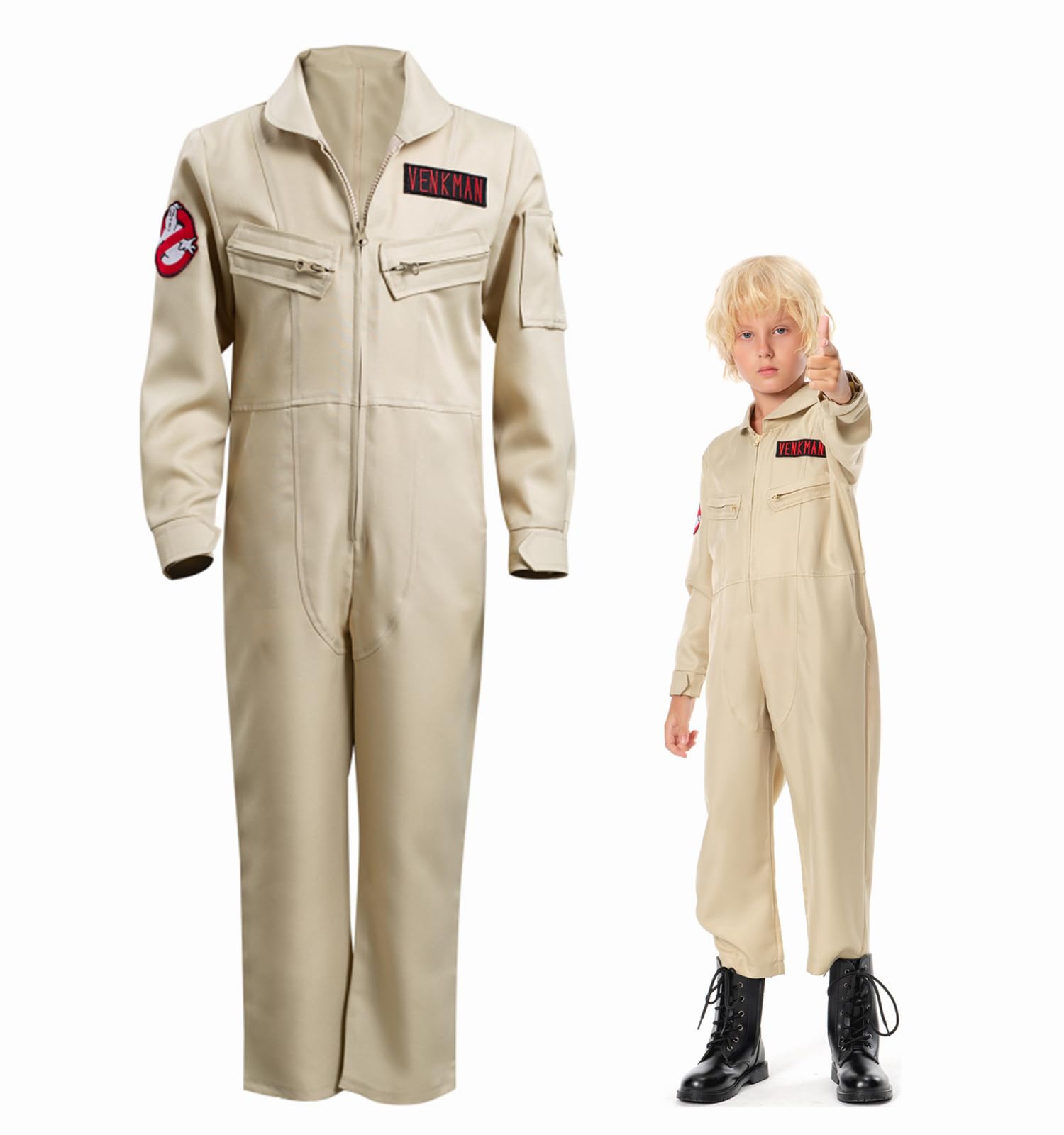 **Anime Kids Costume Halloween Cosplay Jumpsuit Set with Top & Pants - Perfect for Halloween Parties, Cosplay Events & Dress-Up Play**
