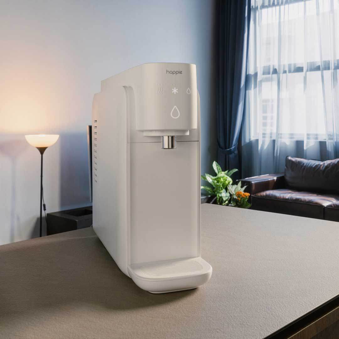Happie Joy Water Purifier - Advanced Filtration System for Clean Drinking Water | Home, Office & Travel Use | Removes Impurities & Improves Taste