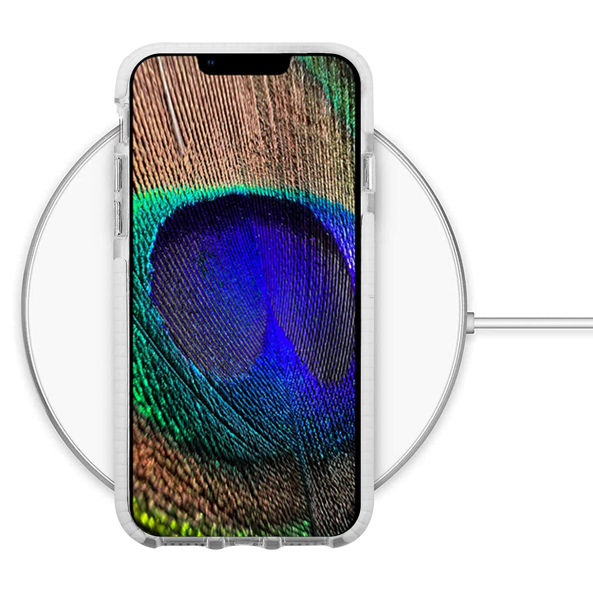 Custom iPhone 13 Pro Max Phone Case with Personalized Photo/Text/Name - Soft TPU Protective Cover Anti-Scratch & Shockproof (White) - Perfect Gift for Birthday, Anniversary & Daily Protection