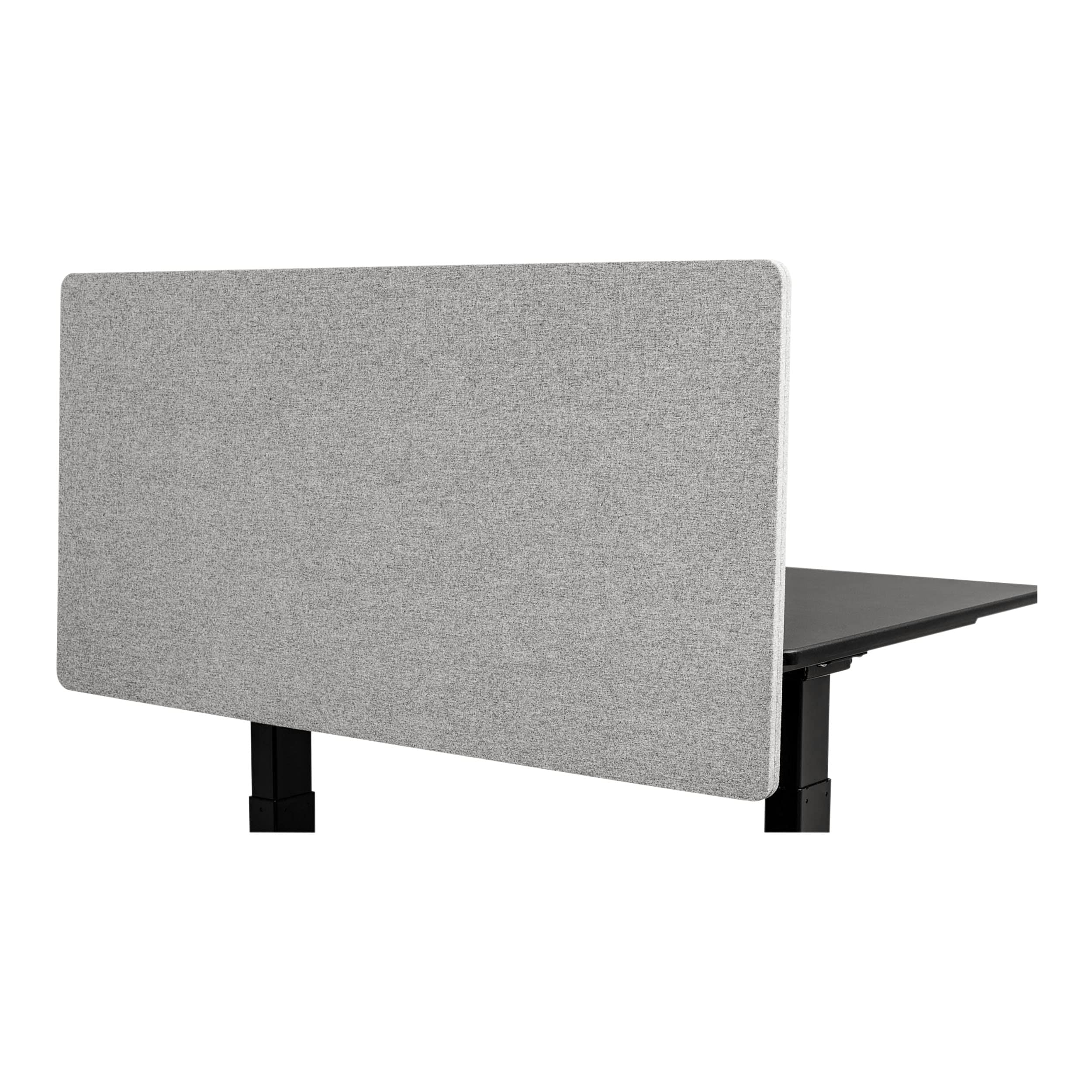 Refocus Clamp-On Acoustic Desk Divider Privacy Panel - 47.25