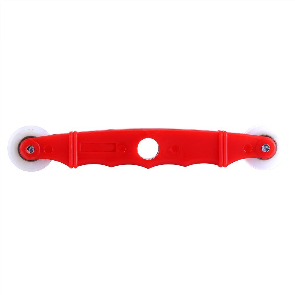 Nylon Wheel Screen Rolling Tool with Plastic Handle - Screen Spline Roller for Sliding Screen Door Repair & Replacement - Durable Screening Tool for DIY Home Improvement & Window Screen Maintenance