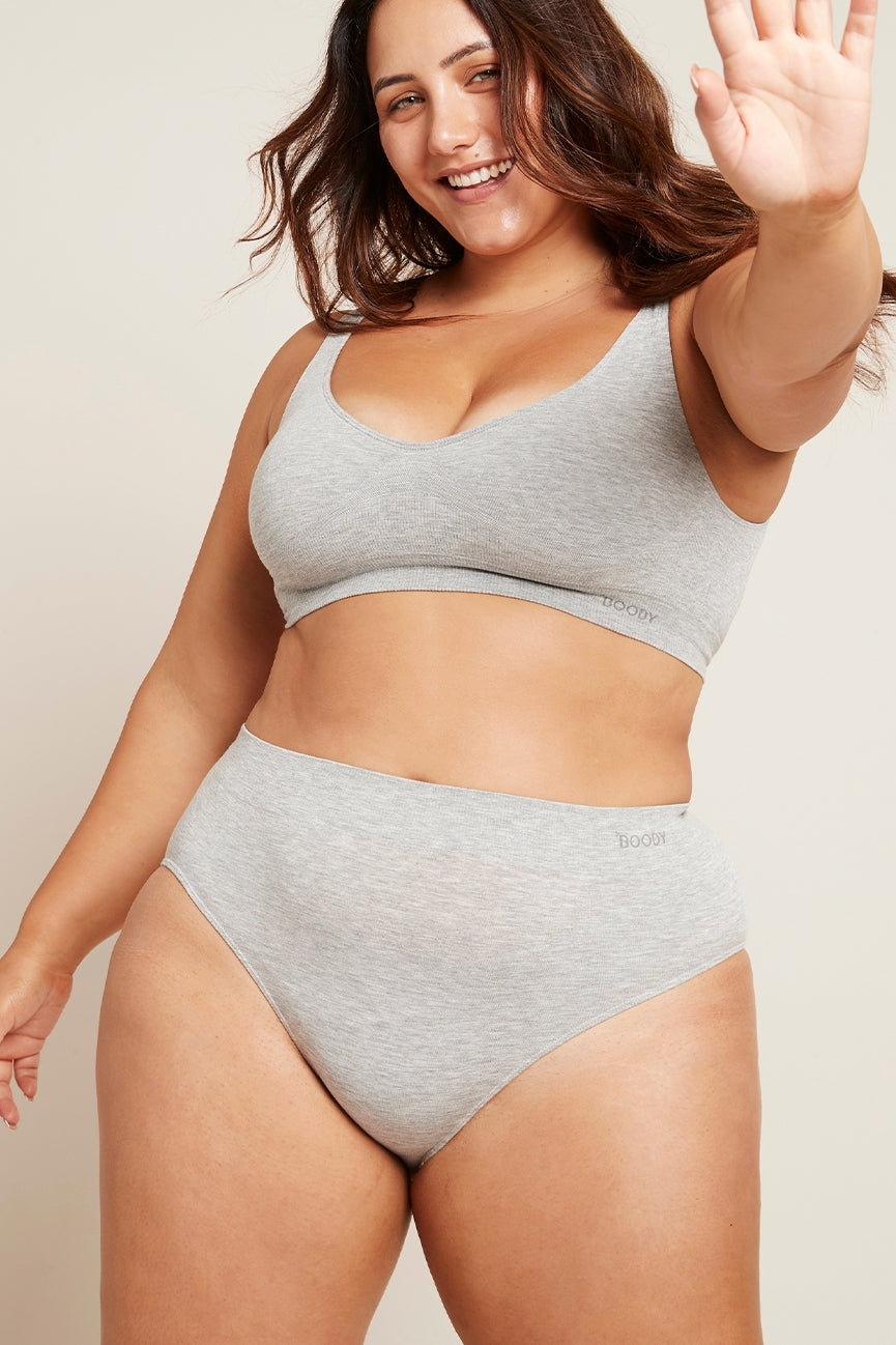 Bamboo Full Briefs for Women - Soft & Breathable Underwear in Black, Blush, White & Grey | Eco-Friendly Comfort for Everyday Wear & Yoga